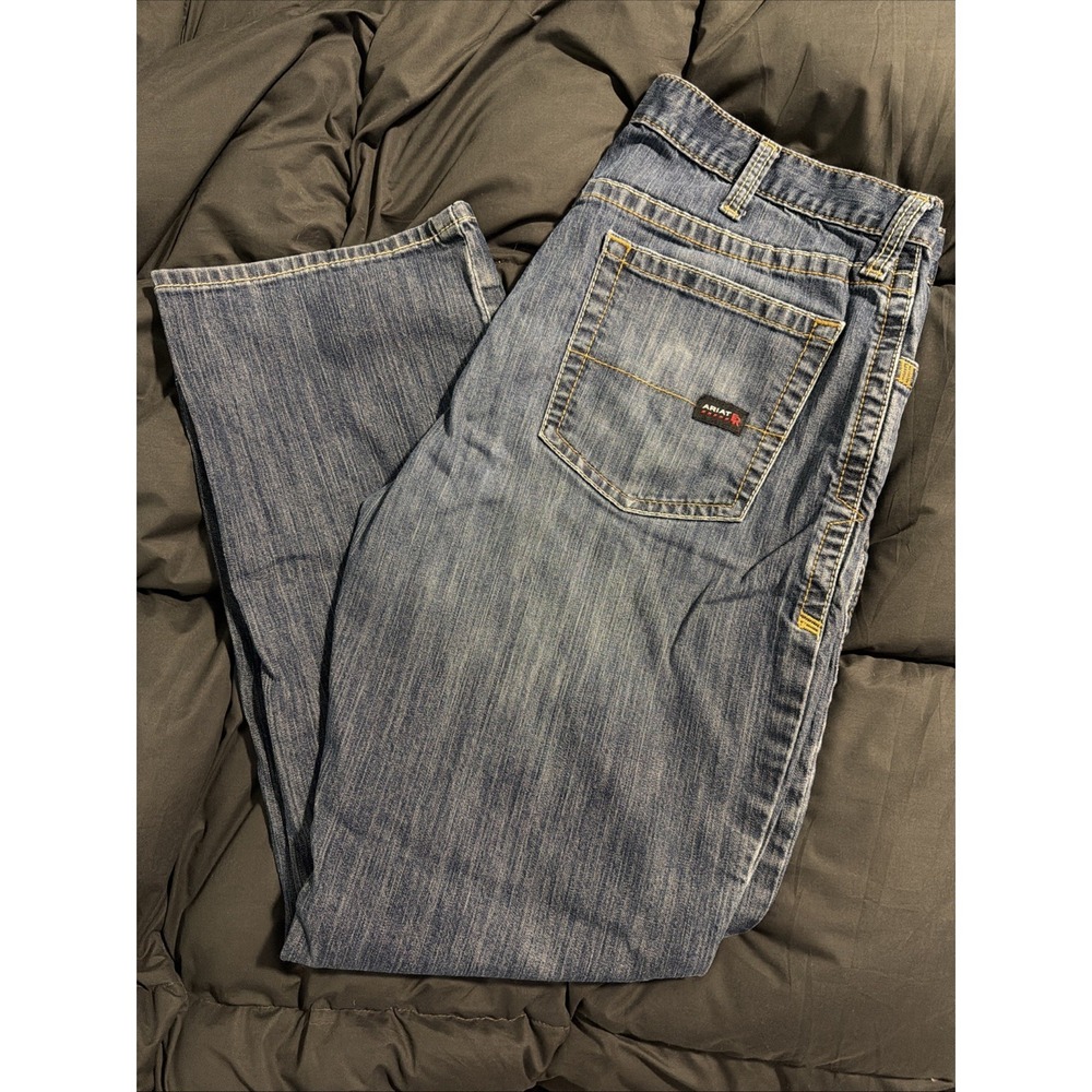 Ariat FR M4 Relaxed Boot Jeans Men's Size 40x30 CAT2 Work Flame Resistant